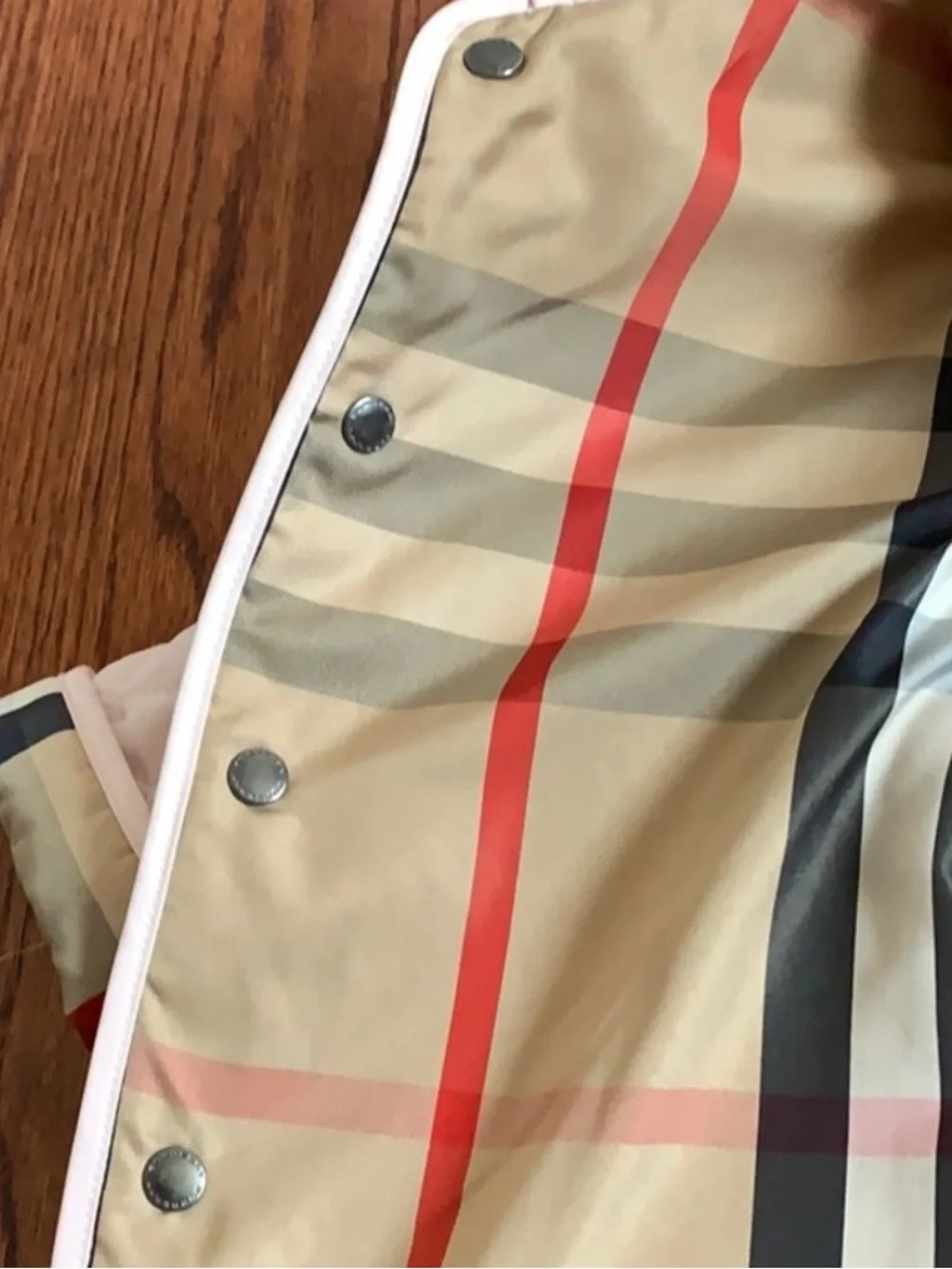 Burberry pink infant jacket